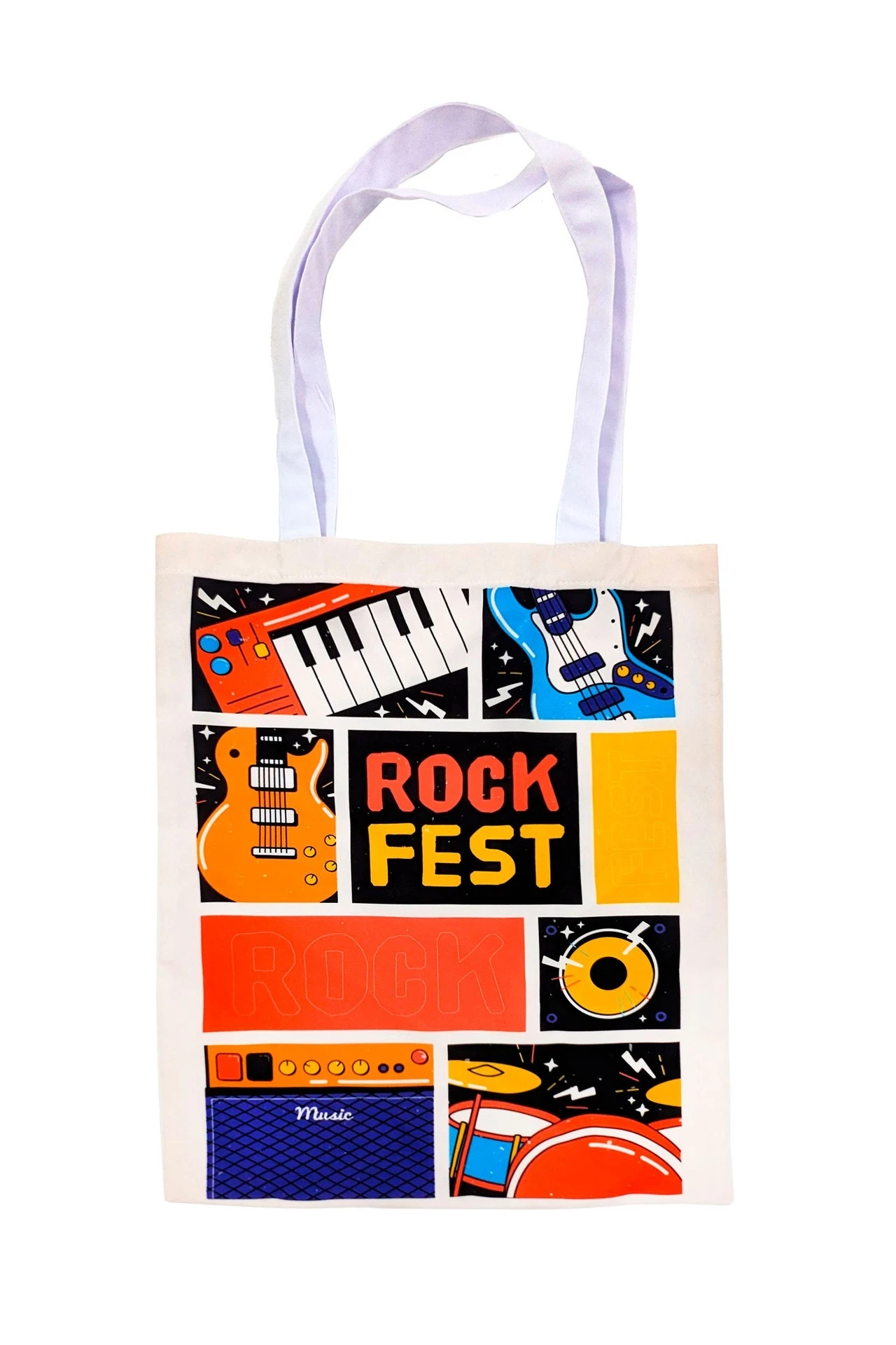 Сумка Лайт из габардина 35х45 см, с печатью#2