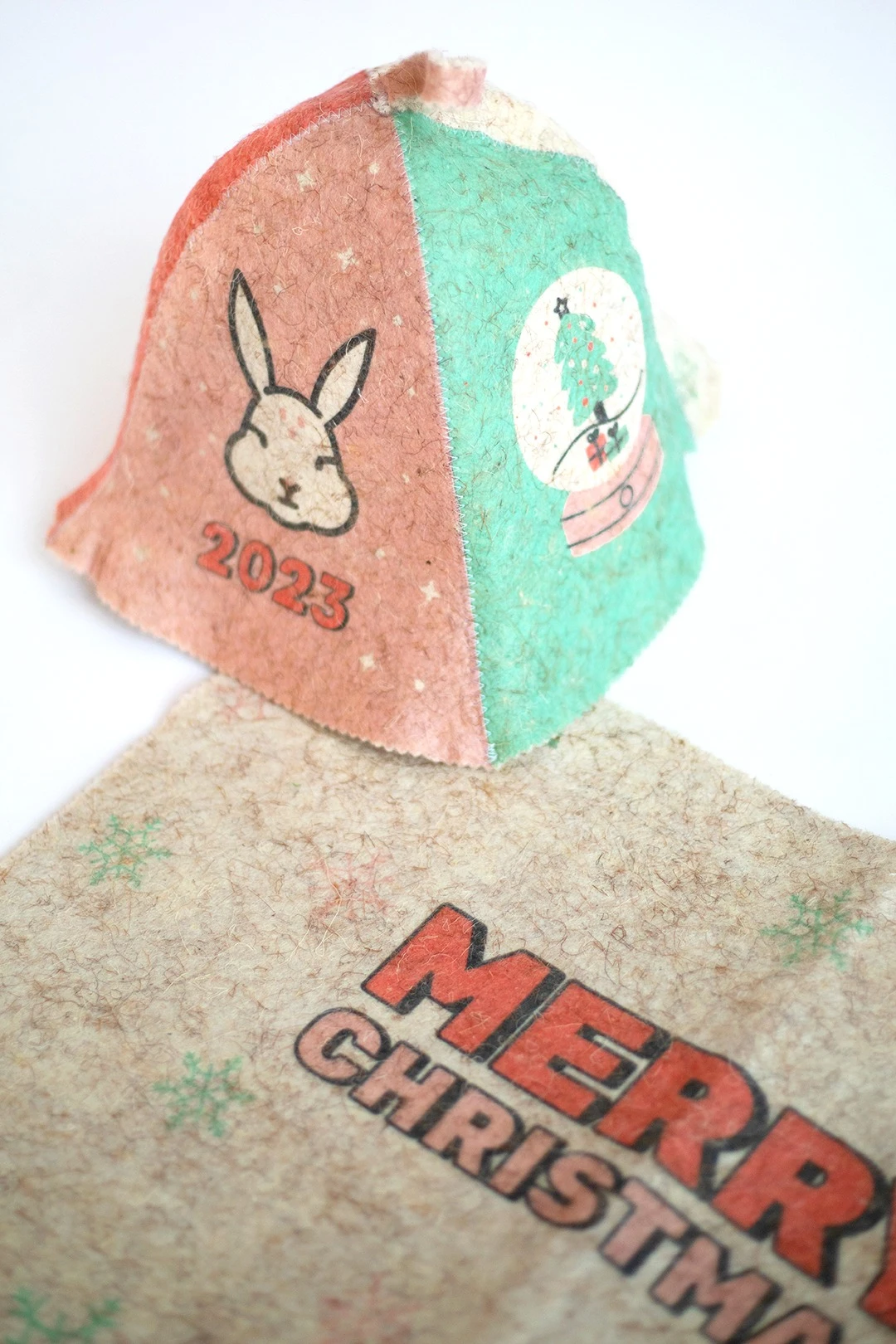 Купить набор Тройка с полной запечаткой "Новогодний"