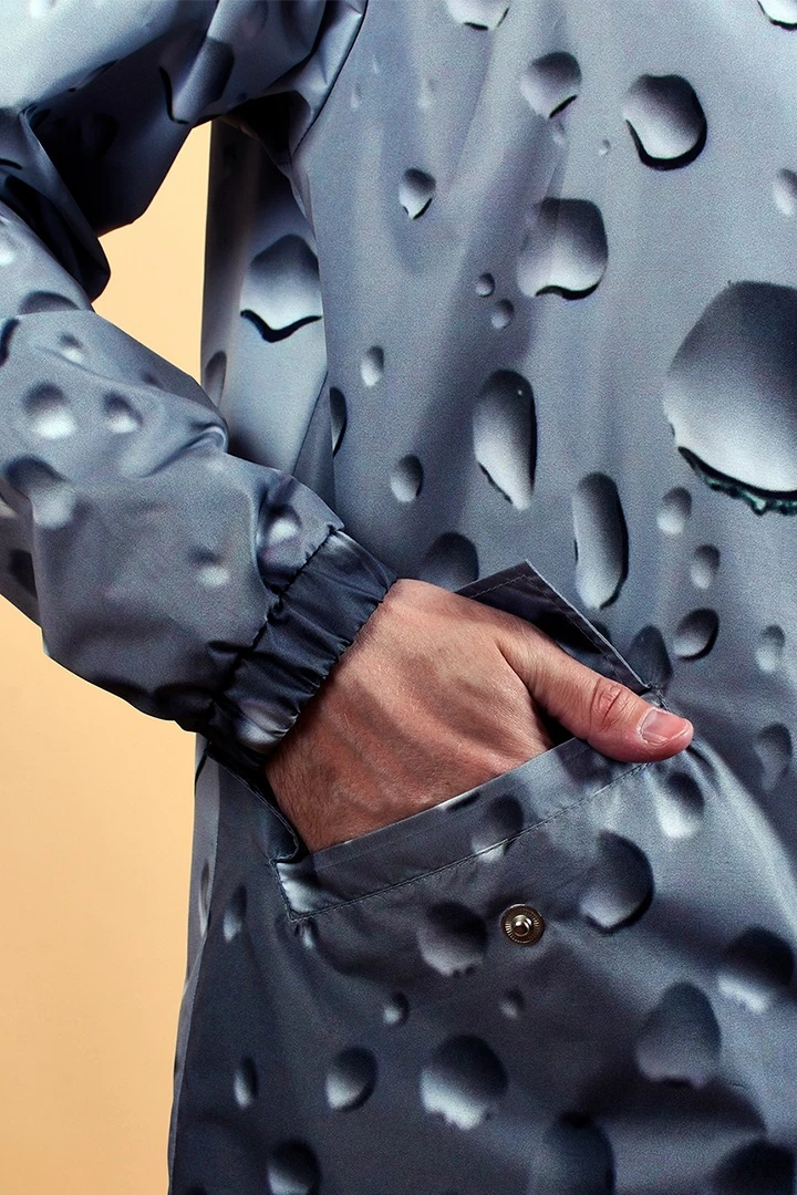 Ветровка Энерджи унисекс с полной запечаткой "Dripping"#3 Ветровка Энерджи унисекс с полной запечаткой "Dripping"#3