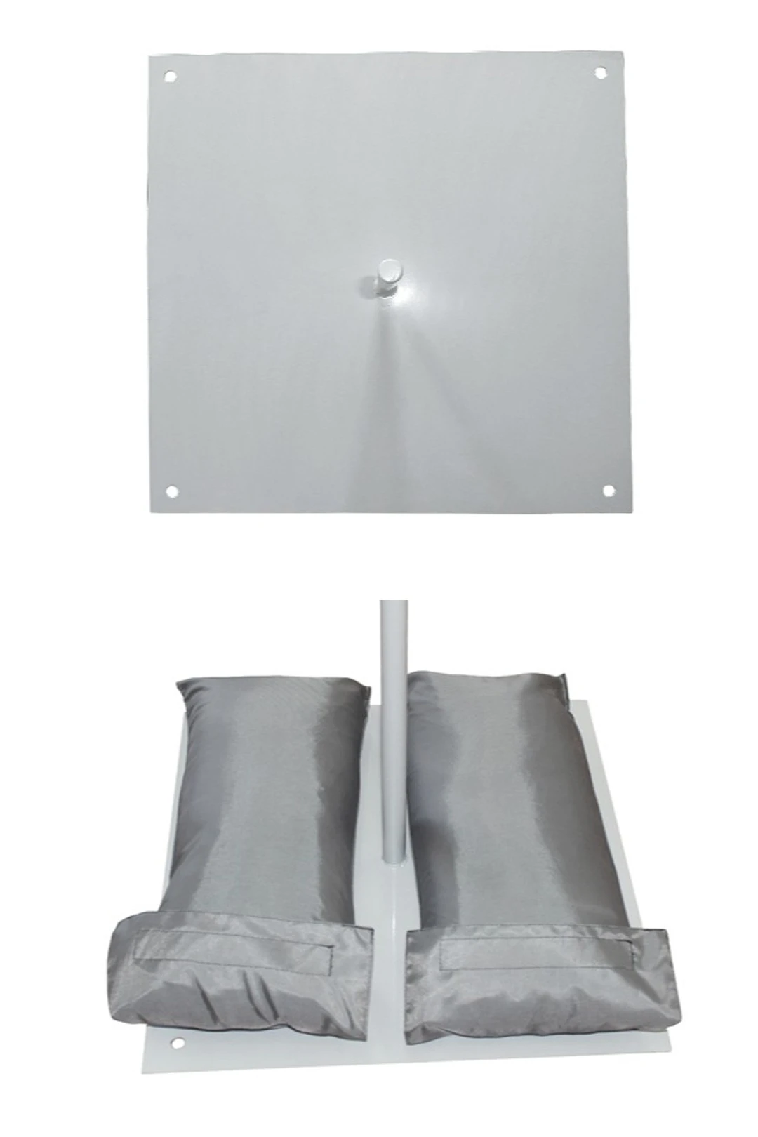 Основание Квадрат 40х40 см для трубы 20 мм#5