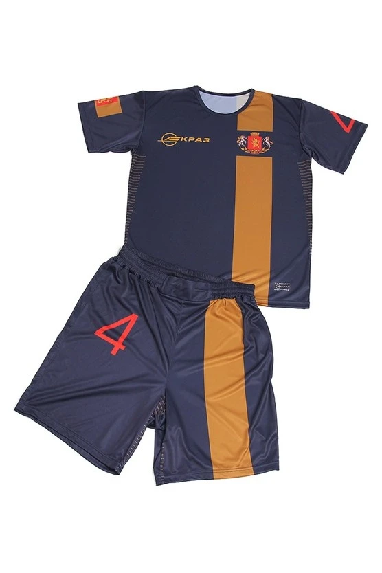 Футбольная форма Юве мужская с полной запечаткой "Kraz"#1