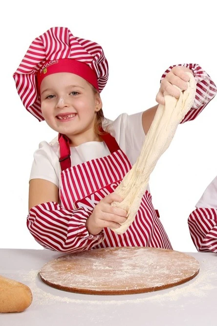 Колпак Ваниль поварской детский, с полной запечаткой#1