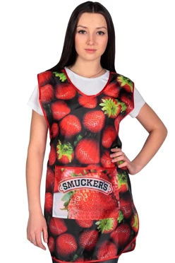 Купить накидку с полной запечаткой 54х82 см "Smucker's"