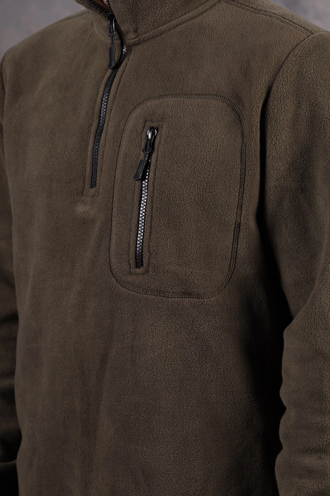 Толстовка Энди флисовая унисекс, однотонная#4