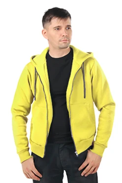 Купить толстовку желтую Рик унисекс