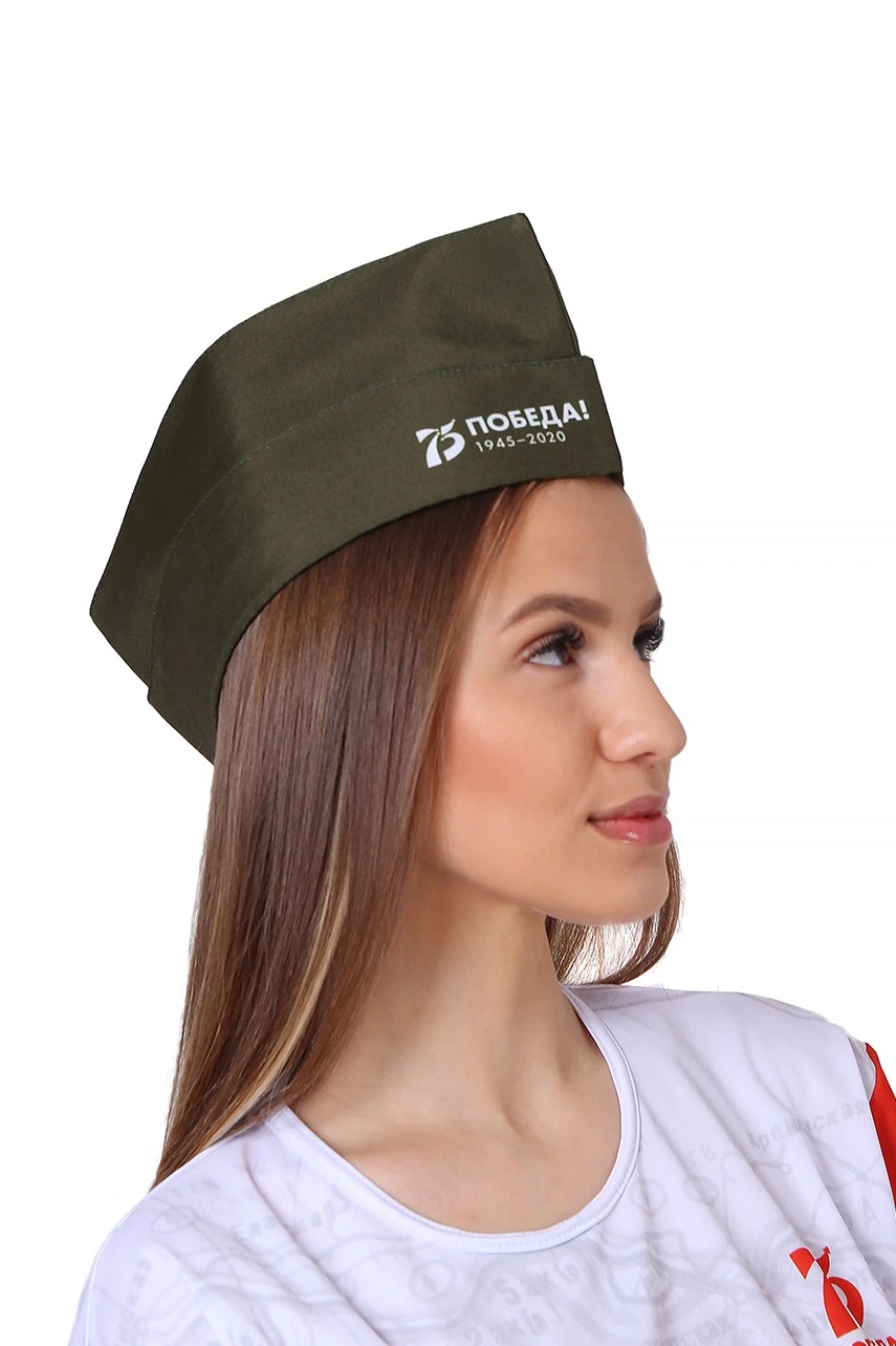 Пилотка Полет фигурная с полной запечаткой "Victory!"#1