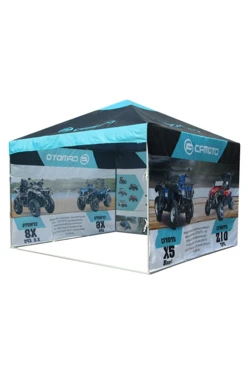 Тент для шатра 3х3 м с полной запечаткой#1 Тент для шатра 3х3 м с полной запечаткой#1