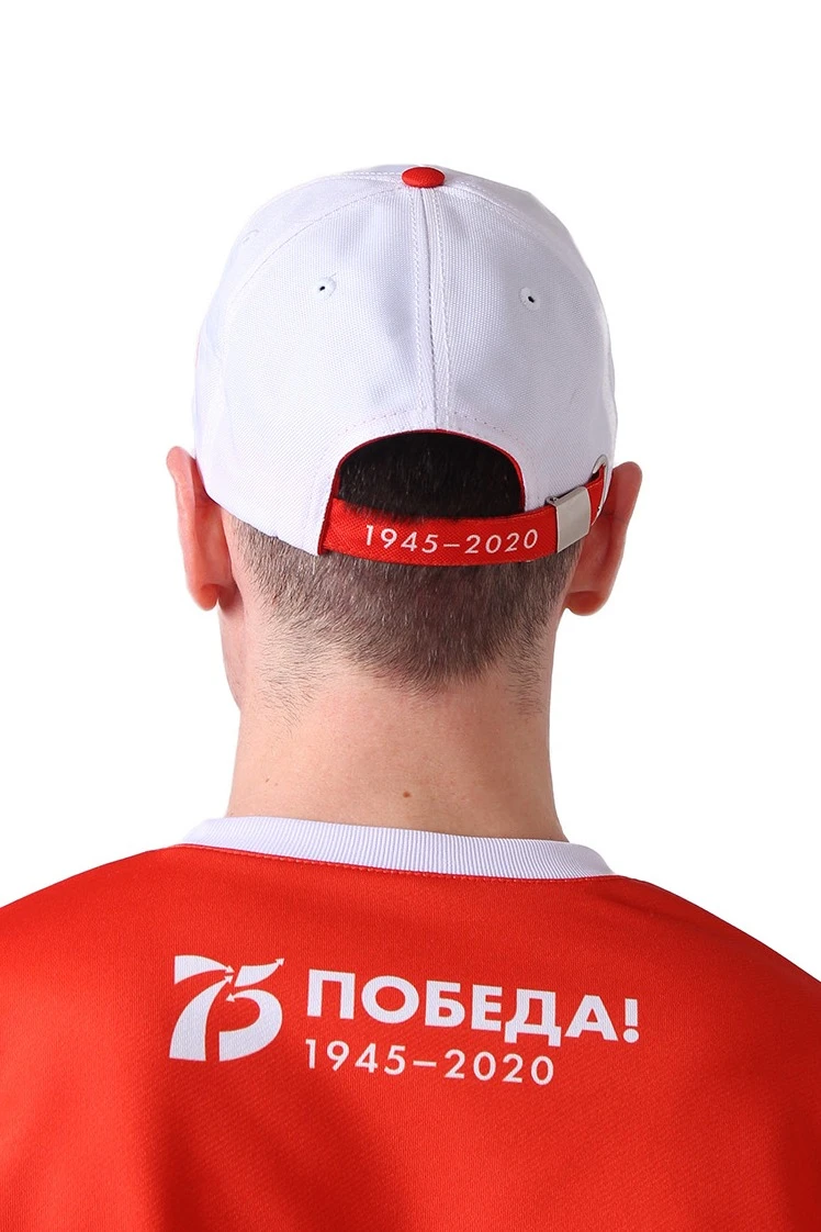 Бейсболка Стандарт взрослая с полной запечаткой (полиэстер) "Victory!"#1
