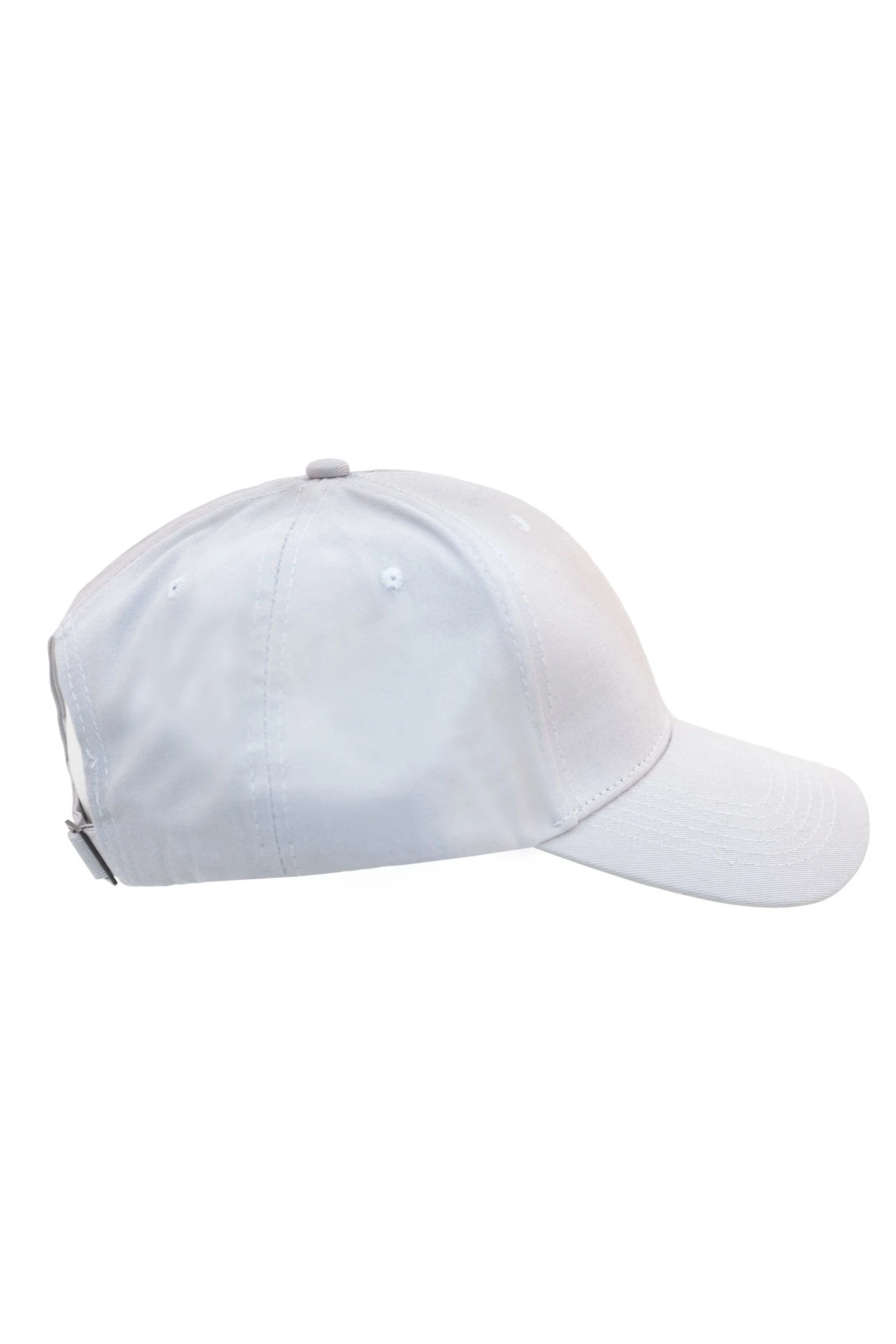 Купить бейсболку Брент шестиклинку взрослую, однотонную серую