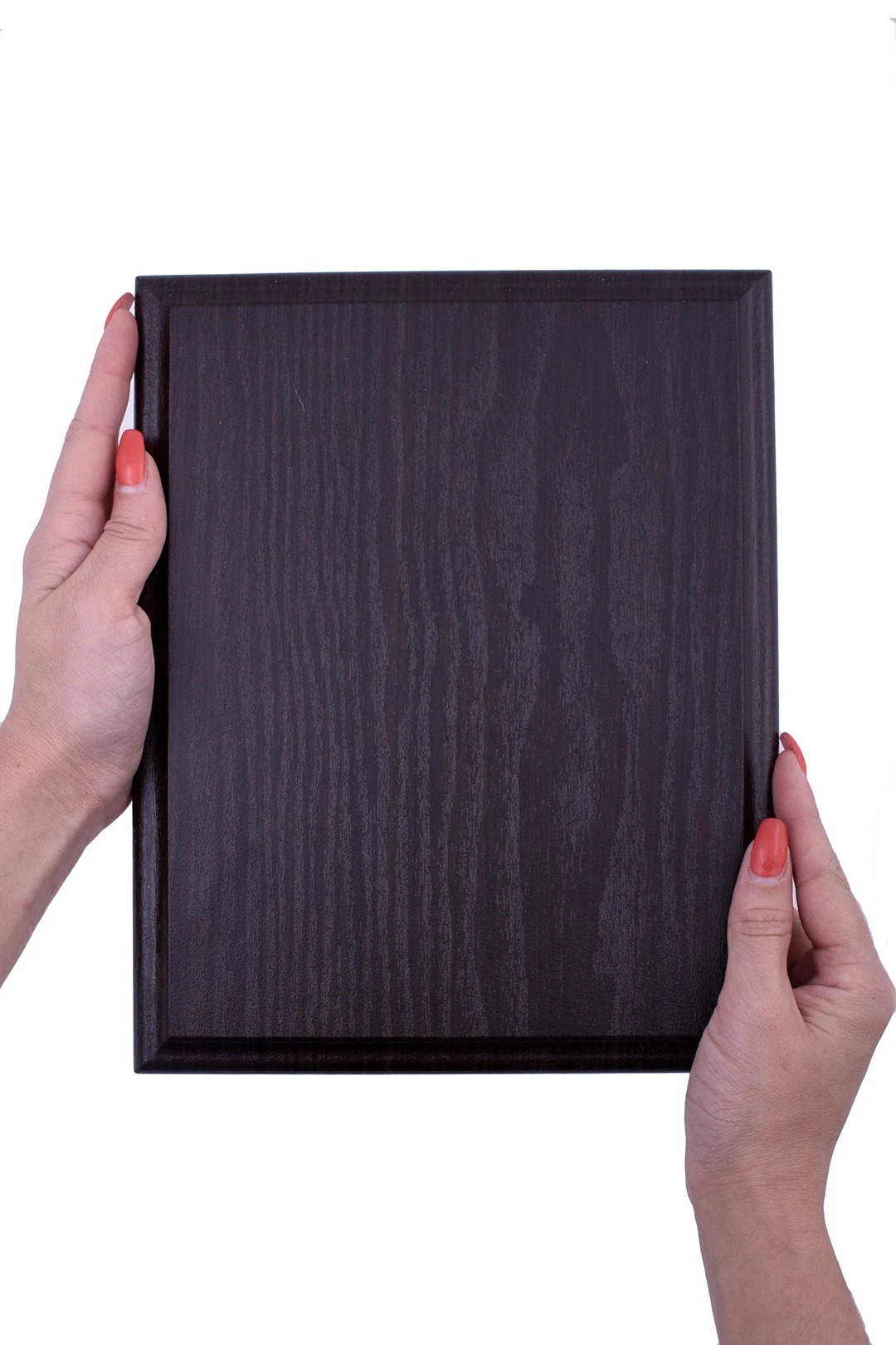 Плакетка 20х25 см с нанесением, черное дерево (профиль О)#2