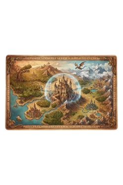 Коврик для мыши 60х40 см с полной запечаткой#2