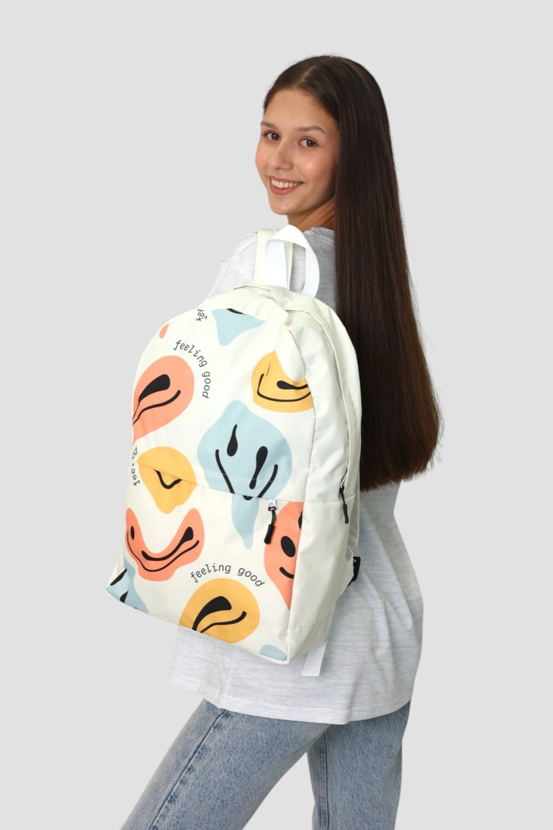 Рюкзак Тодес с жестким каркасом 30х45х12 см, с полной запечаткой#1