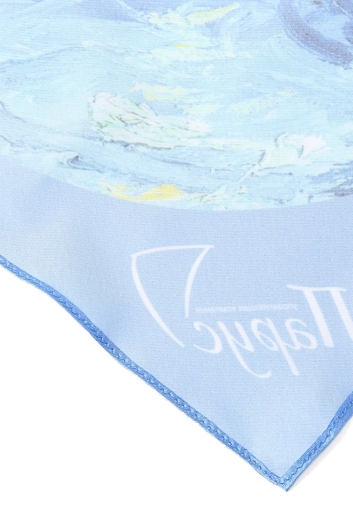 Косынка Шарлотта 60х60х90 см, с полной запечаткой "Parus"#1