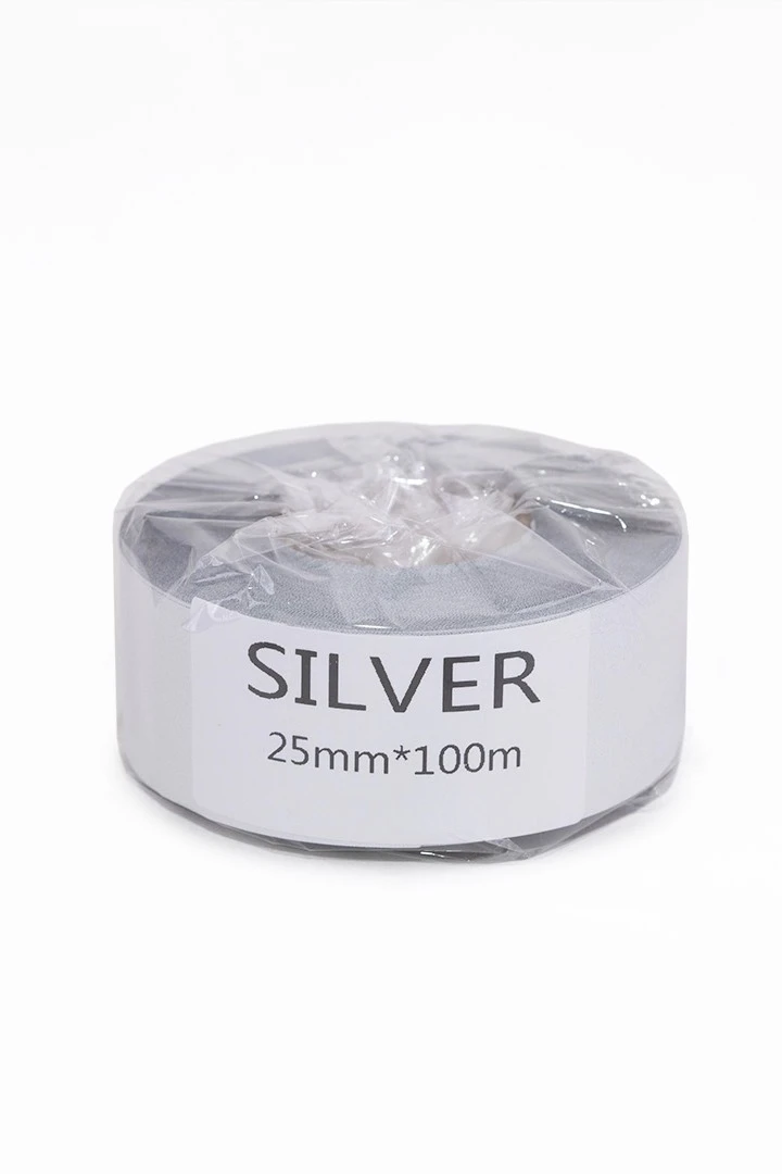 Купить ленту термотрансферную шириной 2,5 см (намотка 10 000 см), серебро Купить ленту термотрансферную шириной 2,5 см (намотка 10 000 см), серебро