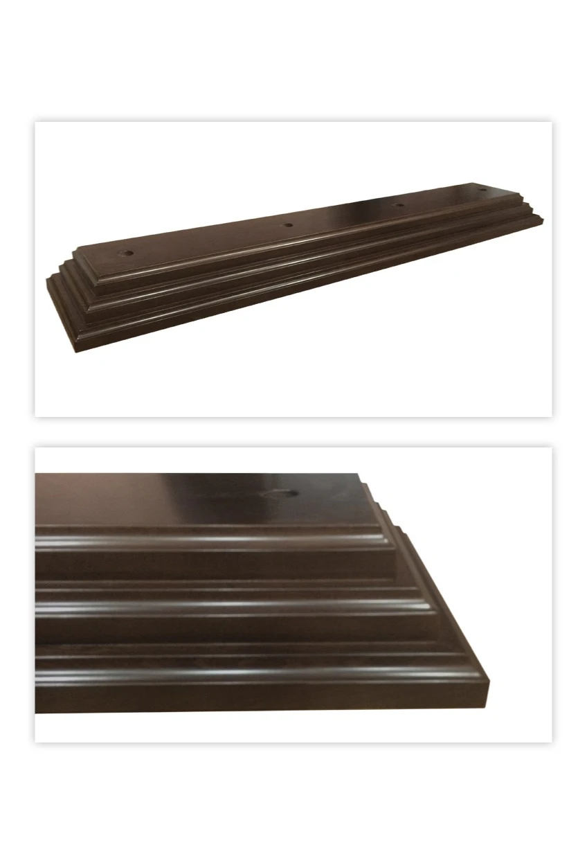 Подставка деревянная с основанием Пирамида (бук) 4 штока 2,2 м#2