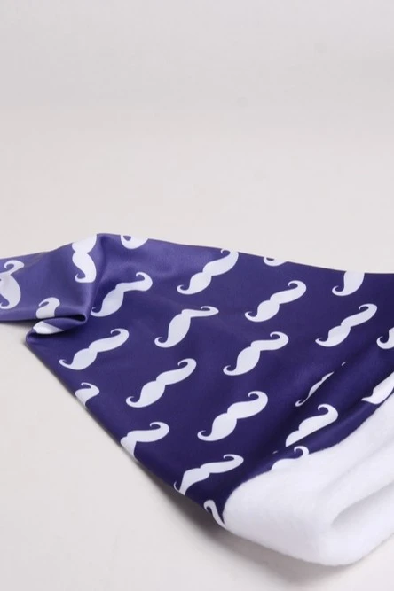 Купить колпак Новогодний с принтом "Moustache"