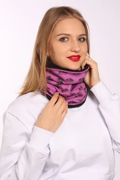 Бафф Арктик двухслойный на флисе взрослый, с полной запечаткой#2 Бафф Арктик двухслойный на флисе взрослый, с полной запечаткой#2