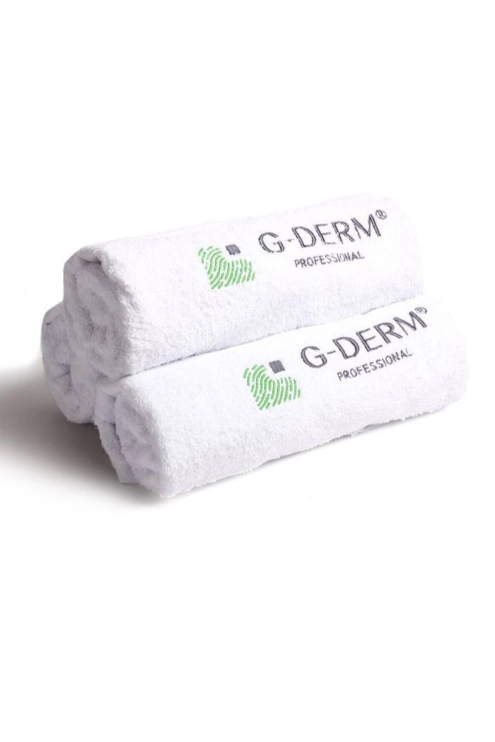 Полотенце махровое 70х140 см (Ituma), однотонное "G-derm"#1