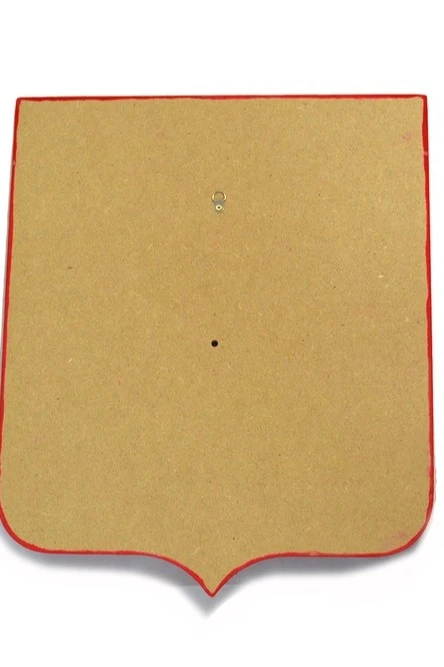 Герб РФ 40х48 см, барельеф, щит флокированный, краска#1