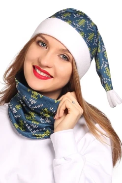 Купить колпак Новогодний с принтом "Winter"