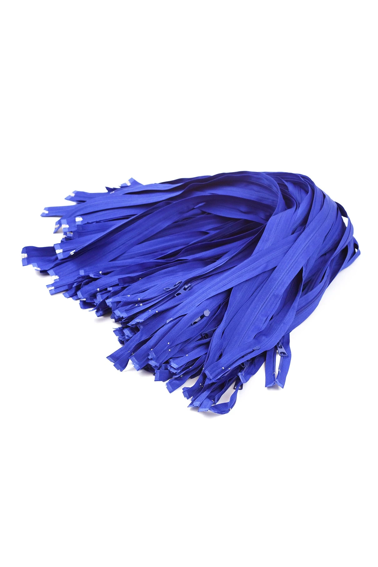 Купить молнию спираль тип 5 разъемную 40 см, василек