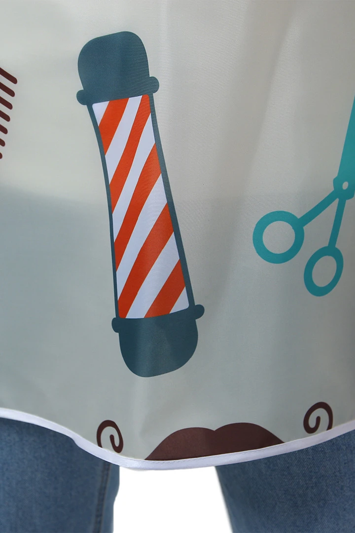 Накидка Инсайт 50х70 см, с полной запечаткой "Barber"#4