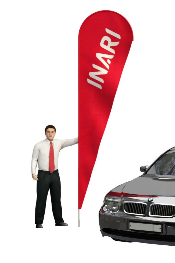 Флагшток Капля 3,7 м#1