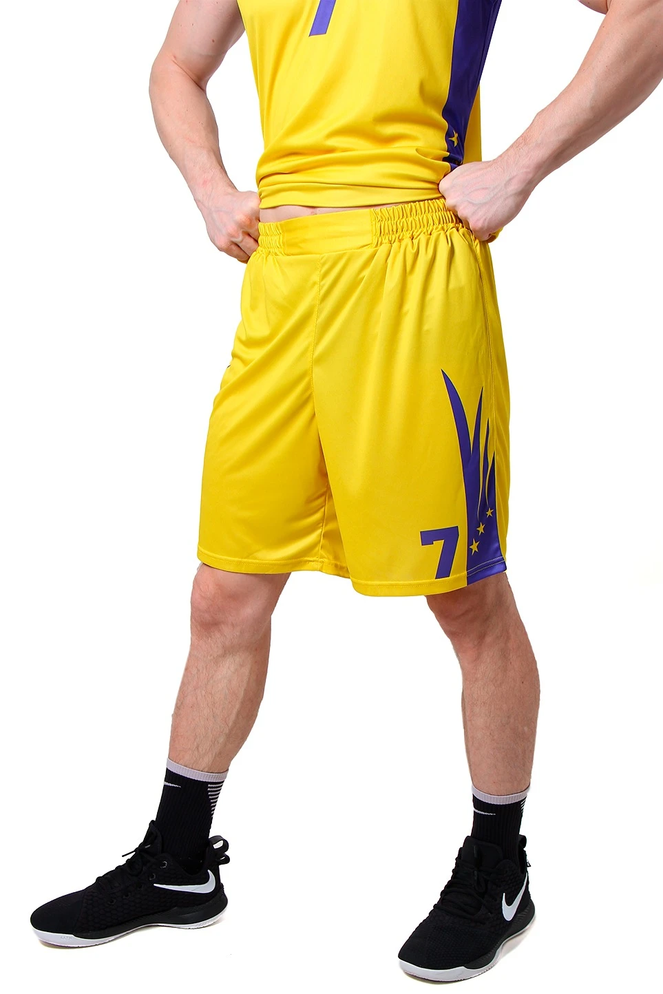 Баскетбольная форма Рассел мужская с полной запечаткой "MCDONALD"#8 Баскетбольная форма Рассел мужская с полной запечаткой "MCDONALD"#8