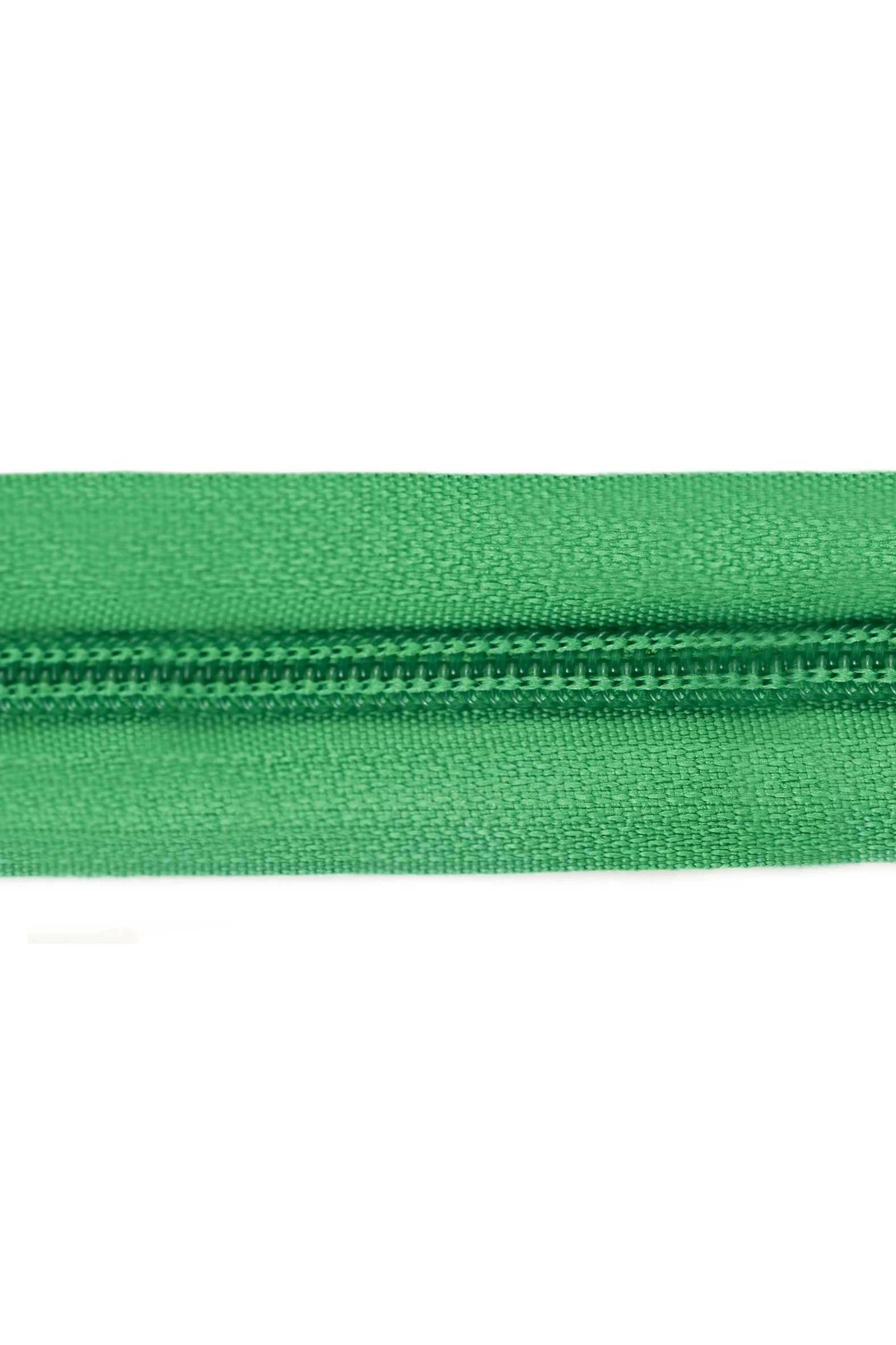 Молния спиральная реверсивная в рулоне 18 300 см, тип 5, зеленая#2