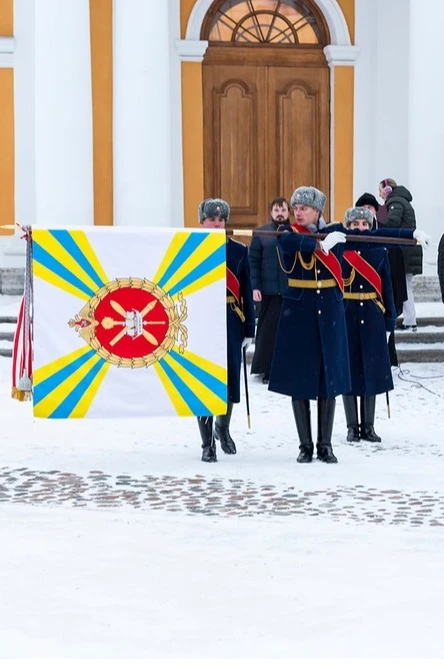 Купить боевое знамя Воздушно-космических сил России печатное