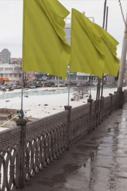 Купить Флаг расцвечивания 100х150 см жёлтый