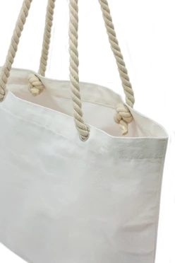 Сумка Бора из канваса 45х35х12 см, однотонная#2