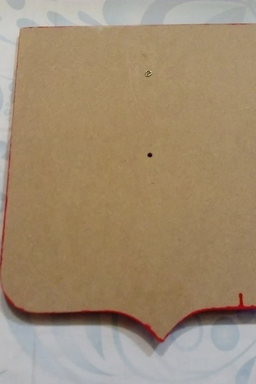 Герб РФ барельеф, размер 50х60 см, щит флокированный, краска#3