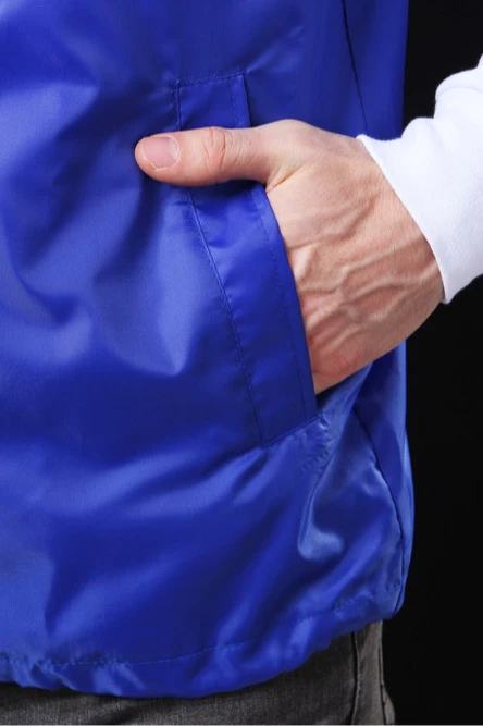 Жилет Брайт унисекс, однотонный василек#4