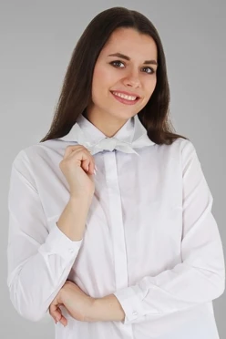 Купить косынку Лолла 40х40х70  см белую