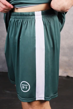 Шорты Реал футбольные мужские с полной запечаткой#1