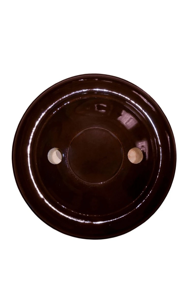 Основание деревянное Блин 2 штока, сосна темная#1 Основание деревянное Блин 2 штока, сосна темная#1