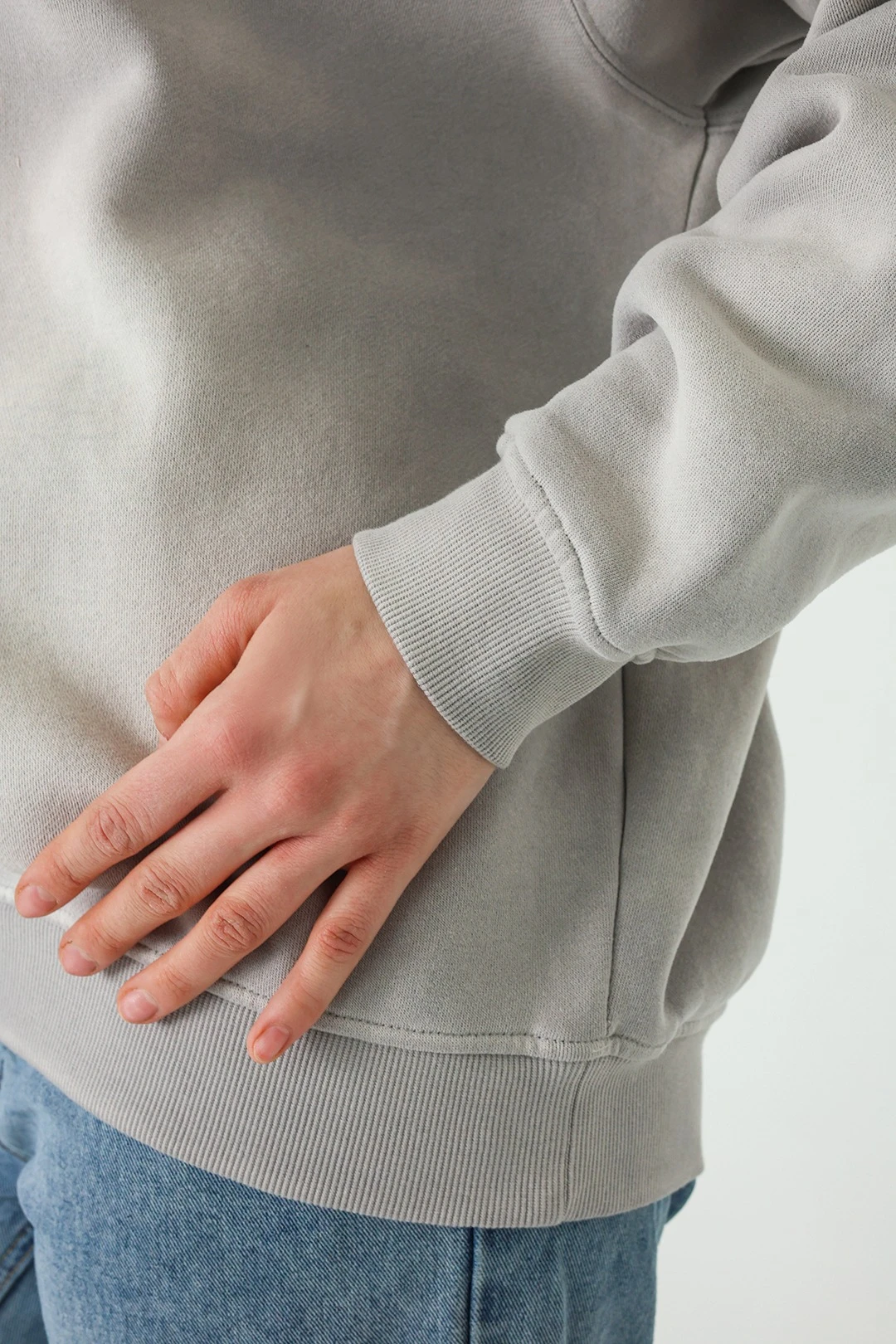 Толстовка Бэнч из футера унисекс, однотонная#5