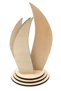 Приз Вечный огонь (32,5х20 см) с гравировкой#1