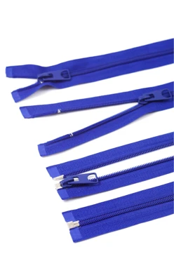 Купить молнию спираль тип 5 разъемную 40 см, василек