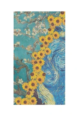 Купить полотенце махровое 50х90 cм (Ituma) c принтом "Van Gogh" Купить полотенце махровое 50х90 cм (Ituma) c принтом "Van Gogh"