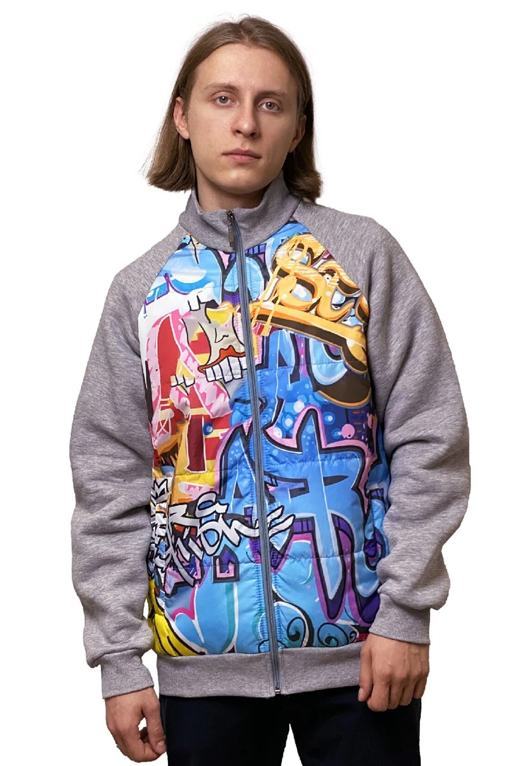 Купить толстовку Оскар унисекс "Graffiti"