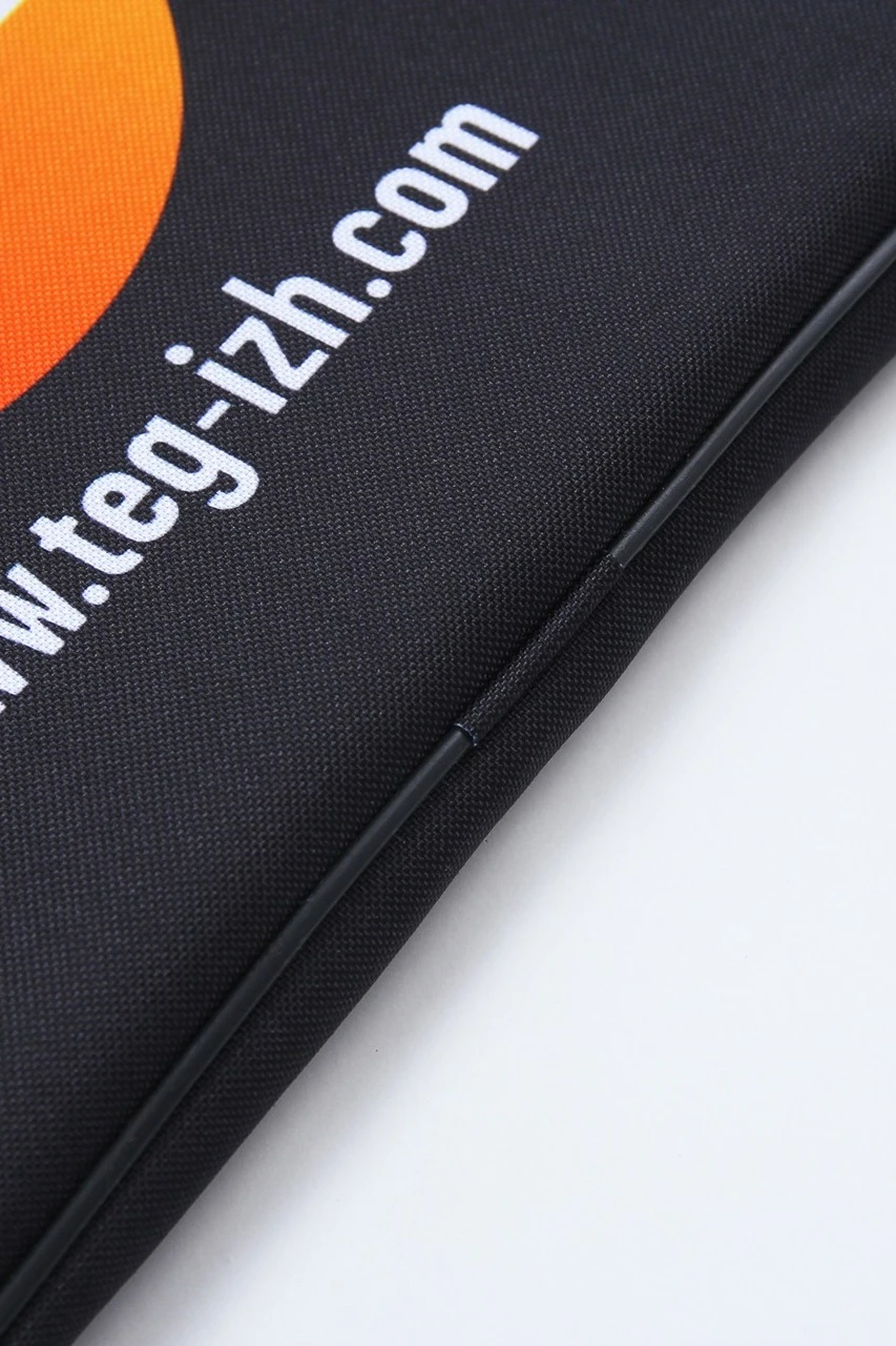 Сумка Ворд с ручками 25х35 см, с полной запечаткой "Teg-izh black"#2