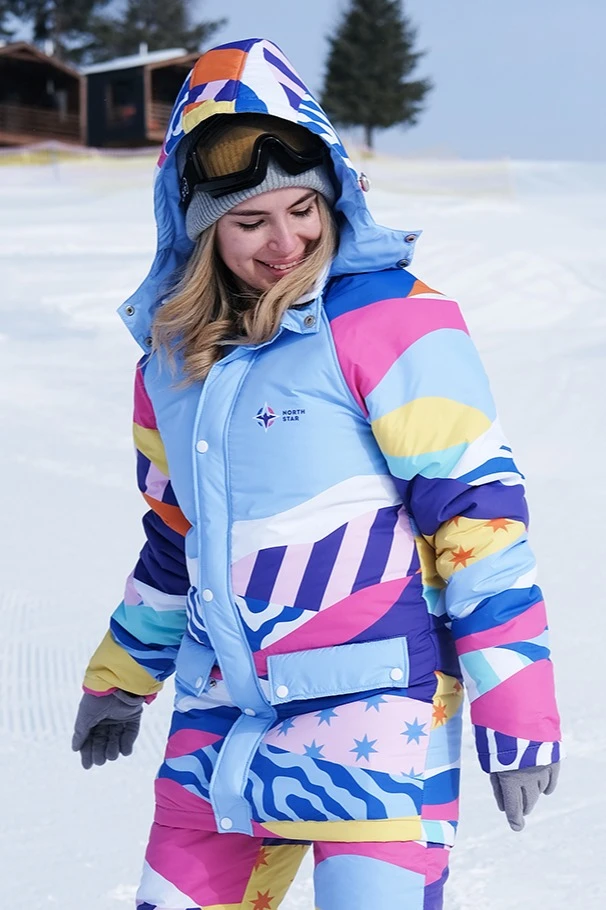 Куртка Вест с капюшоном на синтепоне унисекс, с полной запечаткой#1