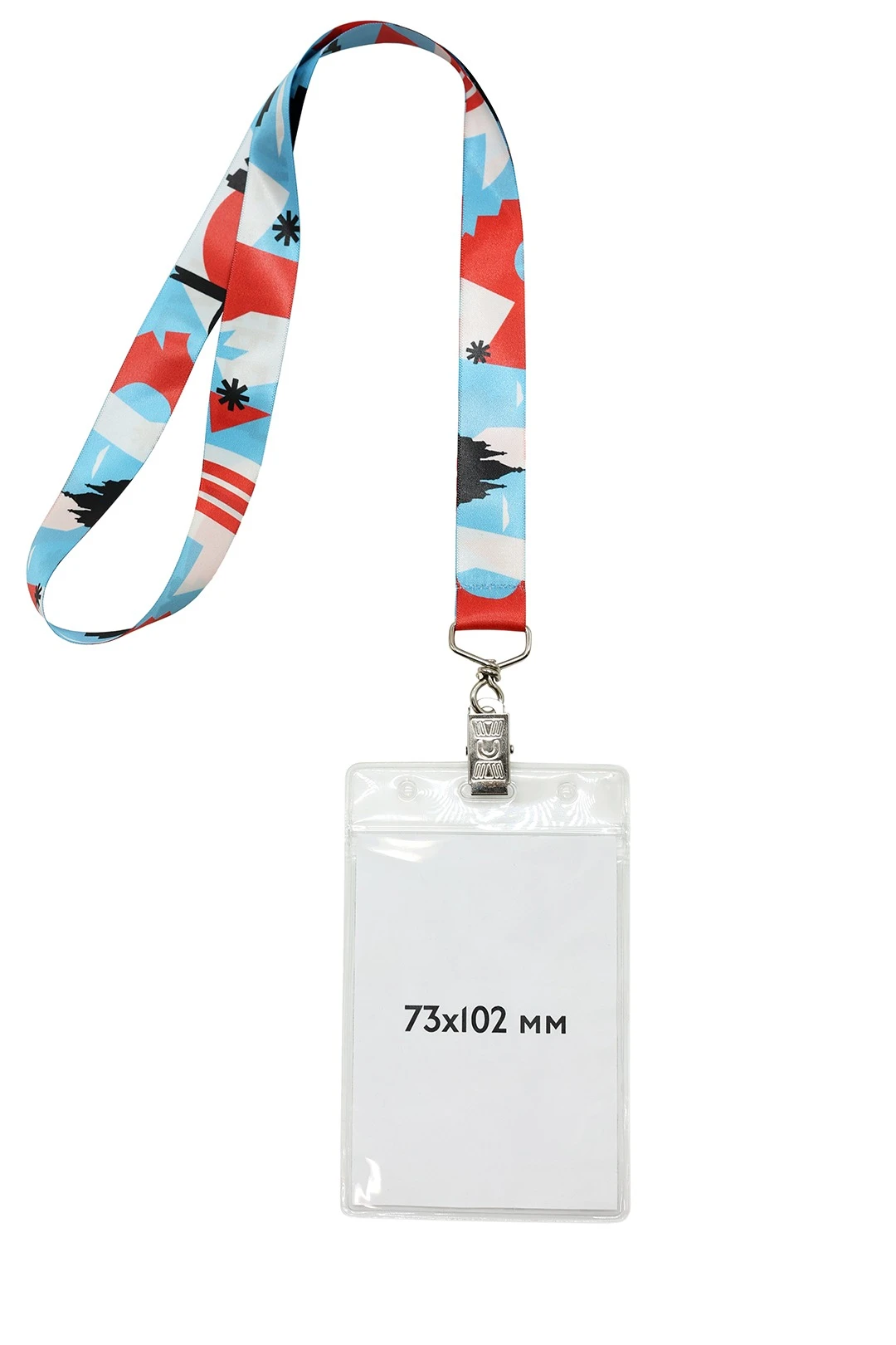 Купить бейдж-карман вертикальный 73х102 мм