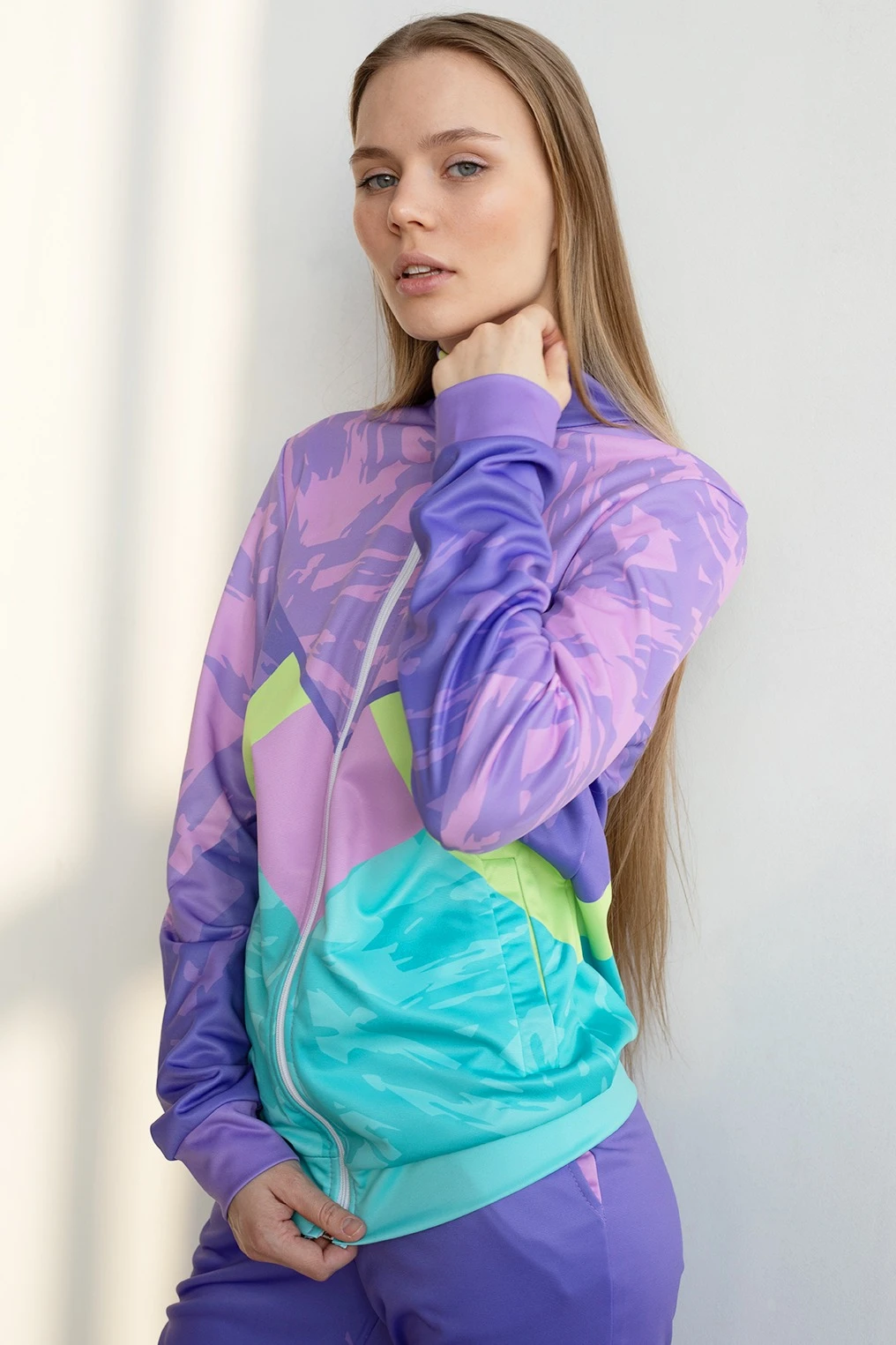 Спортивный костюм Стайлинг женский с полной запечаткой "Leorio"#2