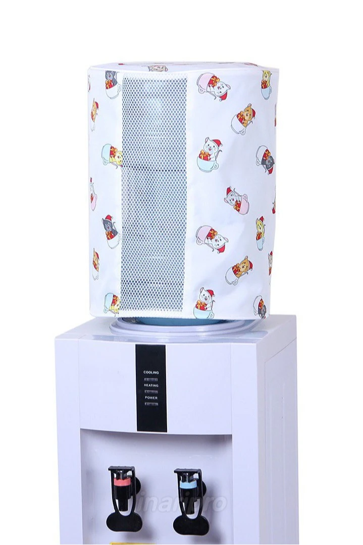 Чехол для кулера из габардина с окном, с полной запечаткой "Mice in a cup"#3