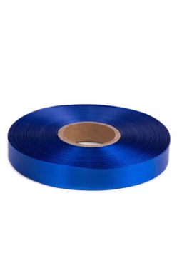 Купить ленту сaтин шириной 15 мм, однотонную синюю