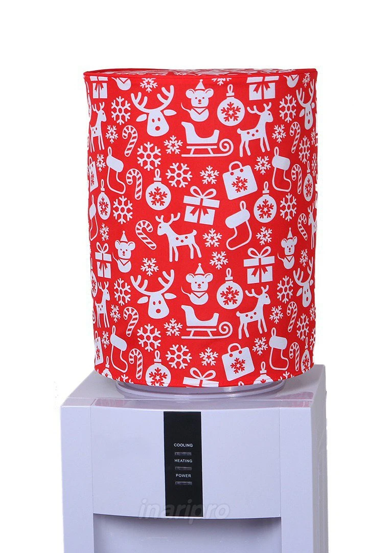 Купить чехол для кулера с полной запечаткой "Новогодний"