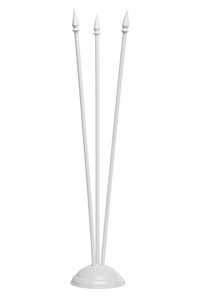 Купить подставку пластиковую белую 3 штока